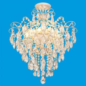 ЭкономСвет.Люстра потолочная хрусталь 33068 / 10WG + WT - Интернет-магазин бытовой техники, вентиляции, гигиенического оборудования Энерготехника, Екатеринбург