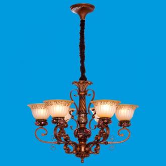 ЭкономСвет.Люстра 33076 / 6DG GD - Интернет-магазин бытовой техники, вентиляции, гигиенического оборудования Энерготехника, Екатеринбург