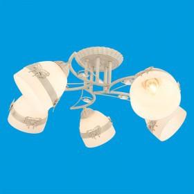 ЭкономСвет.Люстра 33200 / 5WT WT - Интернет-магазин бытовой техники, вентиляции, гигиенического оборудования Энерготехника, Екатеринбург