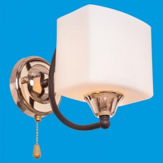 ЭкономСвет.Бра 33898 / 1wFGD + BR WT - Интернет-магазин бытовой техники, вентиляции, гигиенического оборудования Энерготехника, Екатеринбург