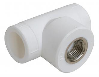 Тройник комбинированный 20X3/4 ВР PPR 1/100/25 - Интернет-магазин бытовой техники, вентиляции, гигиенического оборудования Энерготехника, Екатеринбург