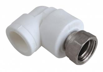Уголок с накидной гайкой 32X1 1/4 PPR 1/40 - Интернет-магазин бытовой техники, вентиляции, гигиенического оборудования Энерготехника, Екатеринбург