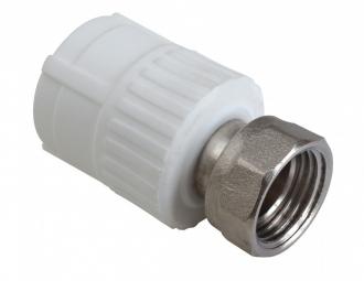Муфта с накидной гайкой 20X1/2 PPR /220/20 - Интернет-магазин бытовой техники, вентиляции, гигиенического оборудования Энерготехника, Екатеринбург