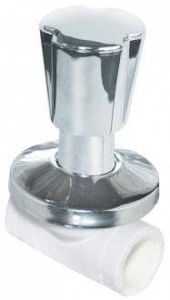 Вентиль хромированный 32 PPR /15 - Интернет-магазин бытовой техники, вентиляции, гигиенического оборудования Энерготехника, Екатеринбург