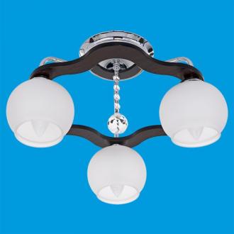 Потолочный светильник ЭкономСвет 37067/3CR+BK WT - Интернет-магазин бытовой техники, вентиляции, гигиенического оборудования Энерготехника, Екатеринбург