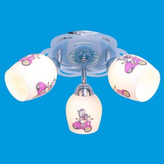 ЭкономСвет.Детский потолочный светильник 4239/3CR+BL WT - Интернет-магазин бытовой техники, вентиляции, гигиенического оборудования Энерготехника, Екатеринбург