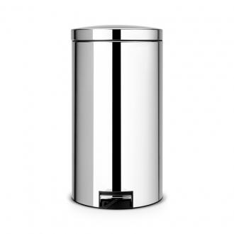 Мусорный бак Brabantia с педалью двухсекционный (2*20л)- матовый стальной с защитой от отпечатков - Интернет-магазин бытовой техники, вентиляции, гигиенического оборудования Энерготехника, Екатеринбург