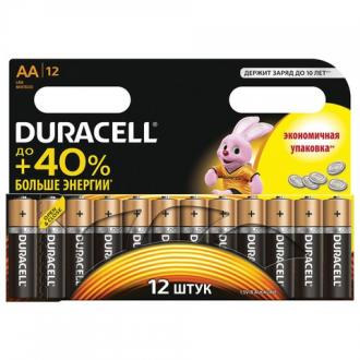 DURACELL Батарейки Basic, AA LR6, Alkaline, комплект 12 шт., в блистере, 1,5 В 450432 - Интернет-магазин бытовой техники, вентиляции, гигиенического оборудования Энерготехника, Екатеринбург