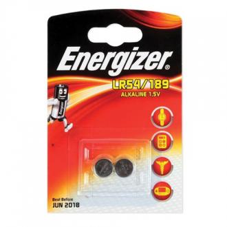 ENERGIZER Батарейки Alkaline 189 (G10, LR54), комплект 2 шт в блистере 1,5В 7638900083088 452220 - Интернет-магазин бытовой техники, вентиляции, гигиенического оборудования Энерготехника, Екатеринбург