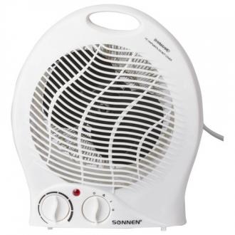 SONNEN Тепловентилятор F-200 1000/2000Вт 2 режима работы белый - Интернет-магазин бытовой техники, вентиляции, гигиенического оборудования Энерготехника, Екатеринбург