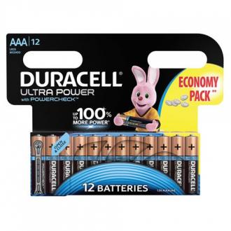DURACELL Батарейки Ultra Power, AAA LR03, Alkaline, комплект 12 шт., в блистере, 1,5 В 454230 - Интернет-магазин бытовой техники, вентиляции, гигиенического оборудования Энерготехника, Екатеринбург