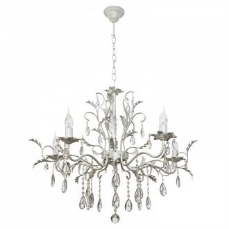 Люстра классическая с хрусталем ЭкономСвет 5005/5WG - Интернет-магазин бытовой техники, вентиляции, гигиенического оборудования Энерготехника, Екатеринбург