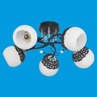 ЭкономСвет.Светильник эконом 50193 / 5BK WT - Интернет-магазин бытовой техники, вентиляции, гигиенического оборудования Энерготехника, Екатеринбург