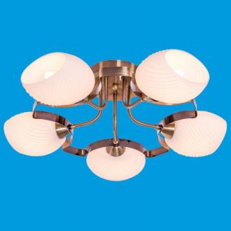 ЭкономСвет.Люстра 50228 / 5BCU WT - Интернет-магазин бытовой техники, вентиляции, гигиенического оборудования Энерготехника, Екатеринбург