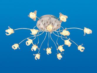 Люстра галогенная ЭкономСвет 5054/16CR RC G4 - Интернет-магазин бытовой техники, вентиляции, гигиенического оборудования Энерготехника, Екатеринбург