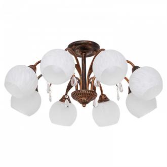 Люстра классическая ЭкономСвет 50690/8BR WT - Интернет-магазин бытовой техники, вентиляции, гигиенического оборудования Энерготехника, Екатеринбург