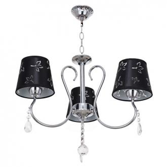 Люстра классическая с хрусталем ЭкономСвет 51317/3CR BK - Интернет-магазин бытовой техники, вентиляции, гигиенического оборудования Энерготехника, Екатеринбург