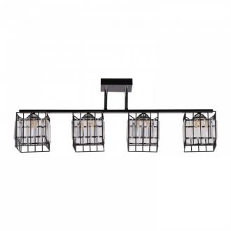 Потолочный светильник ЭкономСвет 51414/4BK+CR CL - Интернет-магазин бытовой техники, вентиляции, гигиенического оборудования Энерготехника, Екатеринбург