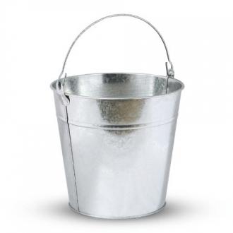Ведро 12 л, без крышки, оцинкованное, 600562 - Интернет-магазин бытовой техники, вентиляции, гигиенического оборудования Энерготехника, Екатеринбург
