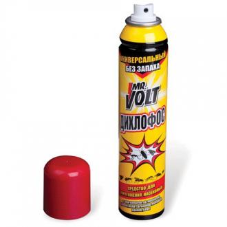 MR.VOLT Средство от насекомых 200 мл, ДИХЛОФОС аэрозоль - Интернет-магазин бытовой техники, вентиляции, гигиенического оборудования Энерготехника, Екатеринбург