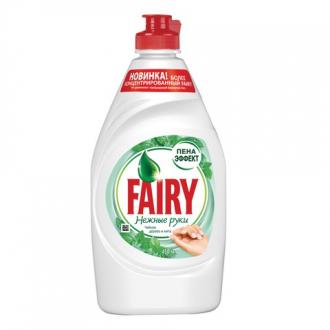 FAIRY Средство для мытья посуды 450мл "Нежные руки"\"Чайное дерево и мята" - Интернет-магазин бытовой техники, вентиляции, гигиенического оборудования Энерготехника, Екатеринбург