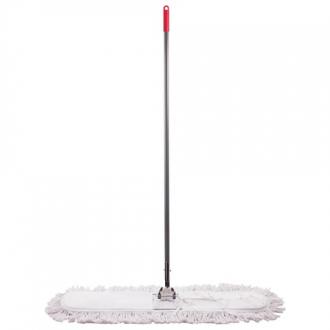 ЛАЙМА Швабра-рамка 90 см, стальной черенок 125 см, цельный держатель, МОП с завязками, хлопок - Интернет-магазин бытовой техники, вентиляции, гигиенического оборудования Энерготехника, Екатеринбург