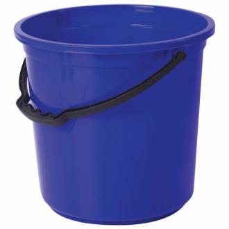 Ведро 12 л, без крышки, пластиковое, пищевое, с узором, цвет синий, мерная шкала, ЛАЙМА, 603894 - Интернет-магазин бытовой техники, вентиляции, гигиенического оборудования Энерготехника, Екатеринбург