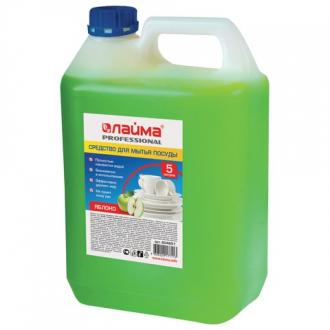 ЛАЙМА PROFESSIONAL Средство для мытья посуды 5л "Яблоко" - Интернет-магазин бытовой техники, вентиляции, гигиенического оборудования Энерготехника, Екатеринбург