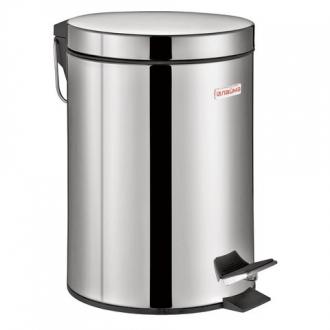 ЛАЙМА Ведро-контейнер для мусора (урна) с педалью "Classic", 3 л, зеркальное - Интернет-магазин бытовой техники, вентиляции, гигиенического оборудования Энерготехника, Екатеринбург