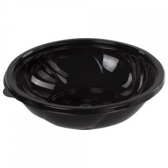 СТИРОЛПЛАСТ Одноразовые контейнеры круглые 750мл БЕЗ КРЫШЕК комплект 75шт ПЭТ черные крышки - Интернет-магазин бытовой техники, вентиляции, гигиенического оборудования Энерготехника, Екатеринбург