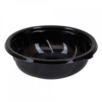 СТИРОЛПЛАСТ Одноразовые контейнеры круглые 1000мл БЕЗ КРЫШЕК комплект 75шт ПЭТ черные код крышки - Интернет-магазин бытовой техники, вентиляции, гигиенического оборудования Энерготехника, Екатеринбург