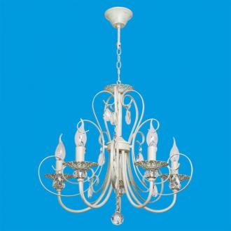 ЭкономСвет.Люстра 6091 / 5FGD + WT - Интернет-магазин бытовой техники, вентиляции, гигиенического оборудования Энерготехника, Екатеринбург