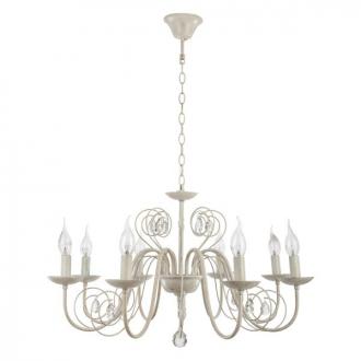 ЭкономСвет.Люстра потолочная классика с хрусталем 6109/8WT WT - Интернет-магазин бытовой техники, вентиляции, гигиенического оборудования Энерготехника, Екатеринбург