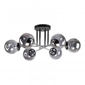 Потолочный светильник ЭкономСвет 40221/6CR+BK GR - Интернет-магазин бытовой техники, вентиляции, гигиенического оборудования Энерготехника, Екатеринбург