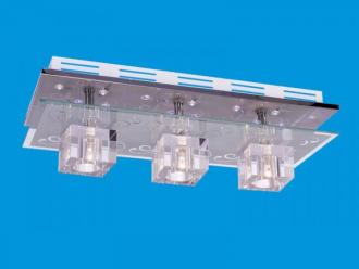 ЭкономСвет.Светильник квадрат 6933 / 3CR RBPWTLED - Интернет-магазин бытовой техники, вентиляции, гигиенического оборудования Энерготехника, Екатеринбург