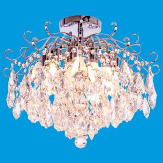 ЭкономСвет.Люстра потолочная хрусталь 71214 / 12 S CR WT - Интернет-магазин бытовой техники, вентиляции, гигиенического оборудования Энерготехника, Екатеринбург