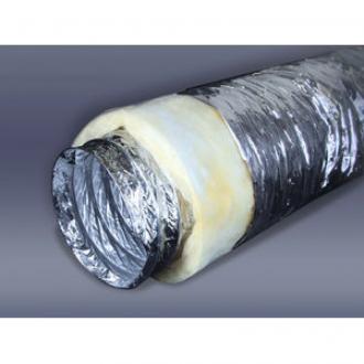 AirProff Воздуховод гибкий армированный, теплоизоляция 30мм, мет. пленка 70мкм, AF 152 изо - Интернет-магазин бытовой техники, вентиляции, гигиенического оборудования Энерготехника, Екатеринбург