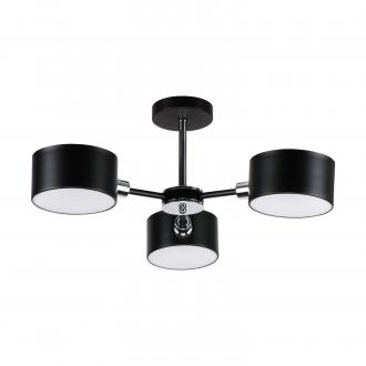ЭкономСвет Потолочный светильник 10203/3BK+CR BK - Интернет-магазин бытовой техники, вентиляции, гигиенического оборудования Энерготехника, Екатеринбург