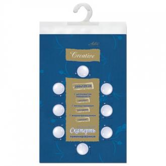 ASTER Скатерть бумажная ламинированная "Creative", 120х200, синяя, эффект шелка, Бельгия, 79156 - Интернет-магазин бытовой техники, вентиляции, гигиенического оборудования Энерготехника, Екатеринбург