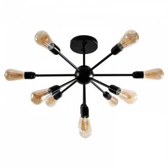 ЭкономСвет Потолочный светильник 80002/10BK - Интернет-магазин бытовой техники, вентиляции, гигиенического оборудования Энерготехника, Екатеринбург