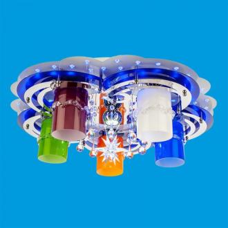 ЭкономСвет.Светильник космос 8368 / 5 + 1WT + CR RC MIX (RBP) LED - Интернет-магазин бытовой техники, вентиляции, гигиенического оборудования Энерготехника, Екатеринбург