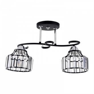 Потолочный светильник ЭкономСвет 86013/2BK CL - Интернет-магазин бытовой техники, вентиляции, гигиенического оборудования Энерготехника, Екатеринбург