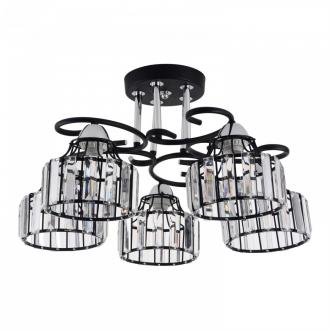 Потолочный светильник ЭкономСвет 86013/5BK CL - Интернет-магазин бытовой техники, вентиляции, гигиенического оборудования Энерготехника, Екатеринбург