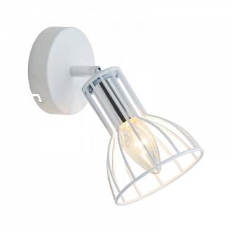 ЭкономСвет.Спот настенный 86606/1WT+CR WT - Интернет-магазин бытовой техники, вентиляции, гигиенического оборудования Энерготехника, Екатеринбург