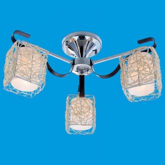 ЭкономСвет.Люстра модерн 90158/3CR+WENGE WT - Интернет-магазин бытовой техники, вентиляции, гигиенического оборудования Энерготехника, Екатеринбург