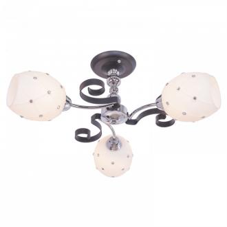 ЭкономСвет.Люстра 90206 / 3BK + CR MK - Интернет-магазин бытовой техники, вентиляции, гигиенического оборудования Энерготехника, Екатеринбург