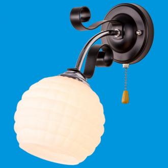 ЭкономСвет.Бра модерн 90215 / 1wCR + BK MK - Интернет-магазин бытовой техники, вентиляции, гигиенического оборудования Энерготехника, Екатеринбург