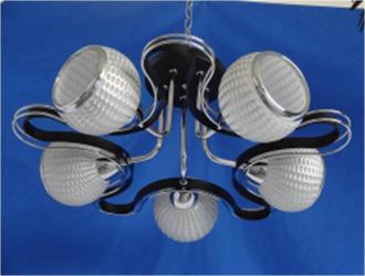 ЭкономСвет.Люстра 90547 / 5BK + CR SL - Интернет-магазин бытовой техники, вентиляции, гигиенического оборудования Энерготехника, Екатеринбург