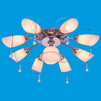 ЭкономСвет.Люстра модерн 9062 / 8 + 1CR MK - Интернет-магазин бытовой техники, вентиляции, гигиенического оборудования Энерготехника, Екатеринбург