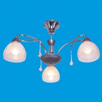 ЭкономСвет.Люстра модерн 91017 / 3CR + BR - Интернет-магазин бытовой техники, вентиляции, гигиенического оборудования Энерготехника, Екатеринбург
